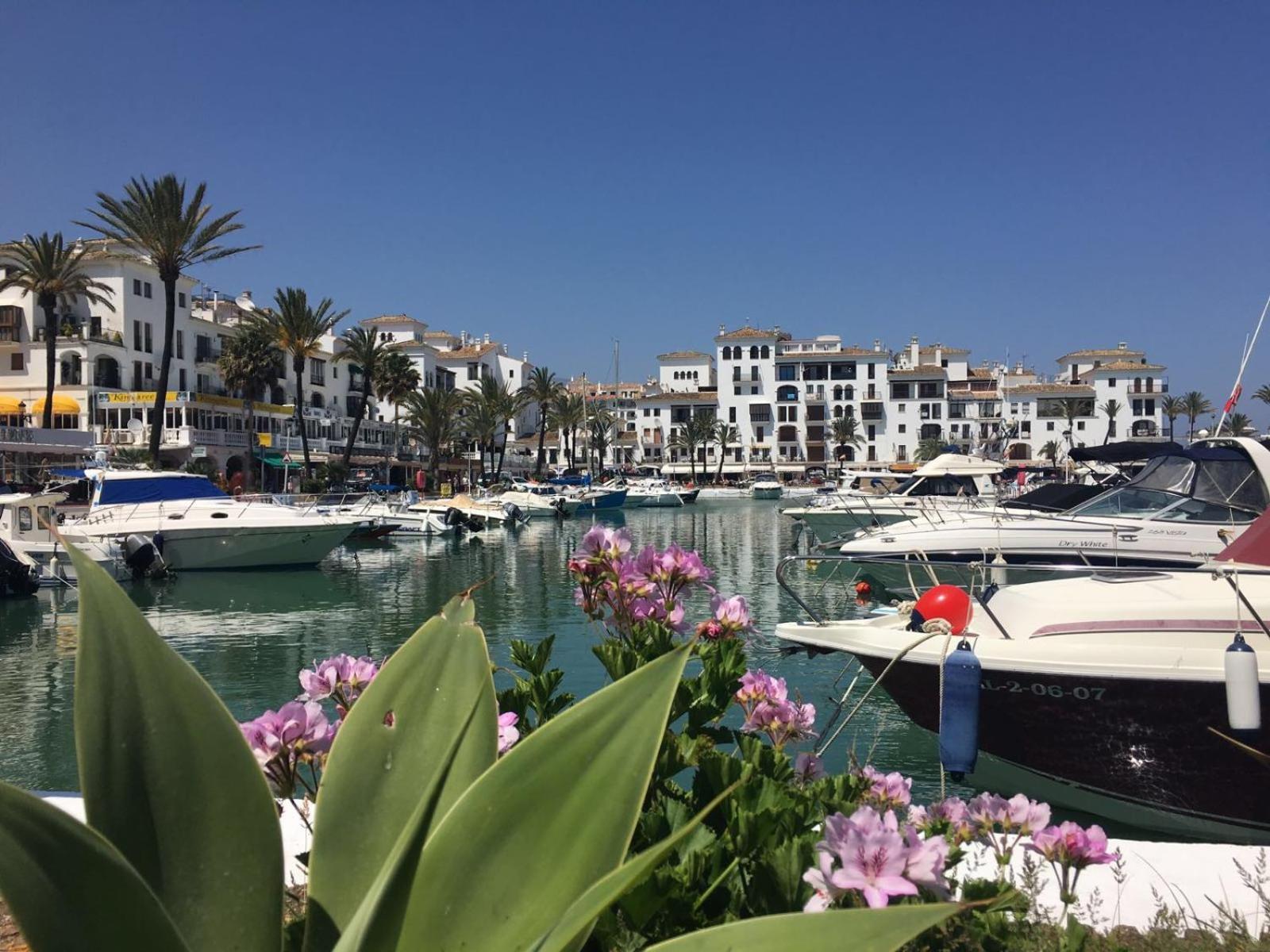 2233-Lovely 2 Bedrooms On The Beach, Pool And Port Manilva Exteriör bild